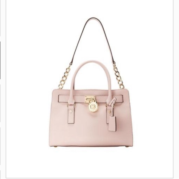 SOLD NWT Michael Kors Hamilton Saffiano Satchel - Picture 2 of 8